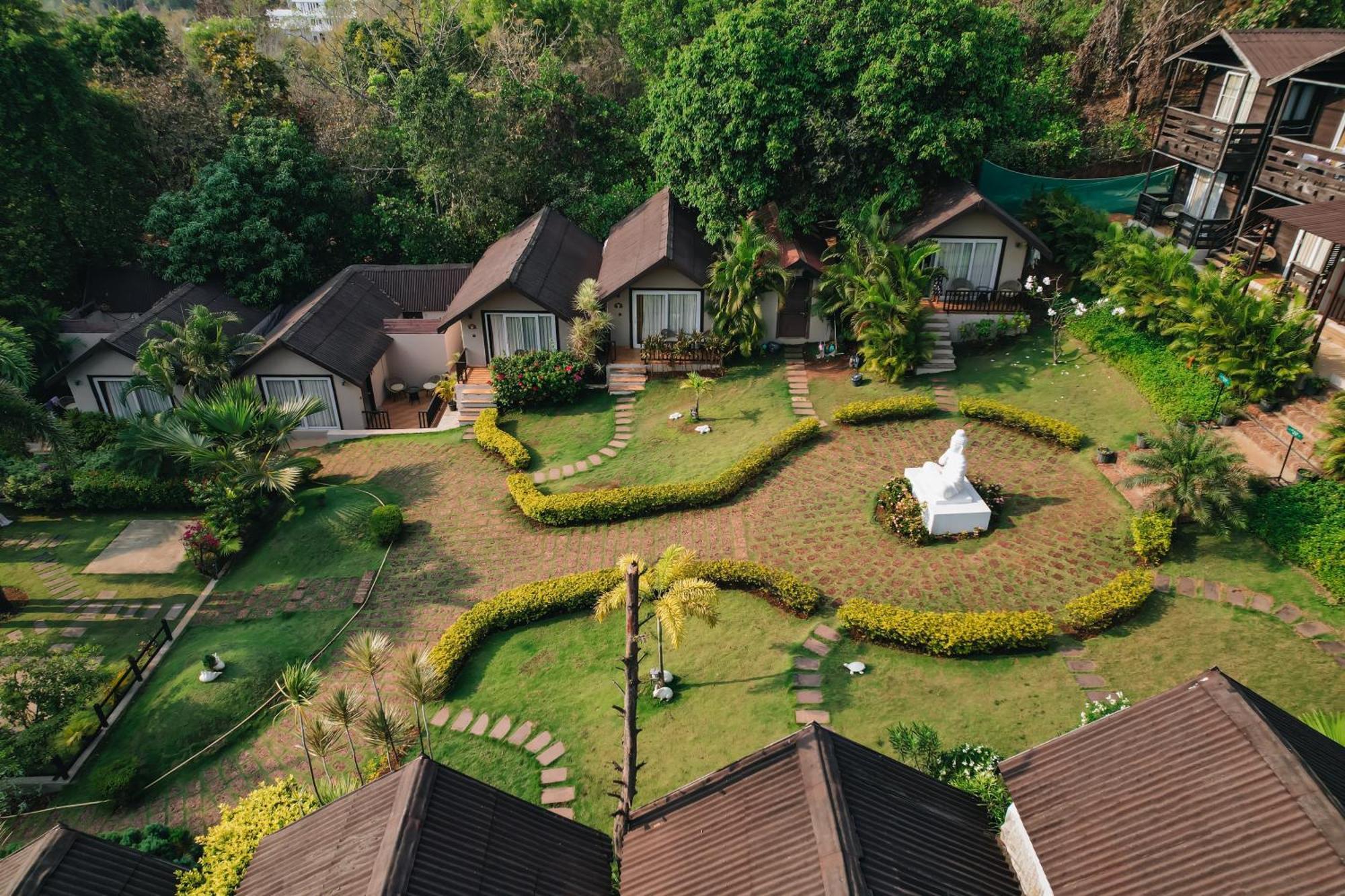 Stone Wood Resort, Mandrem Exterior foto