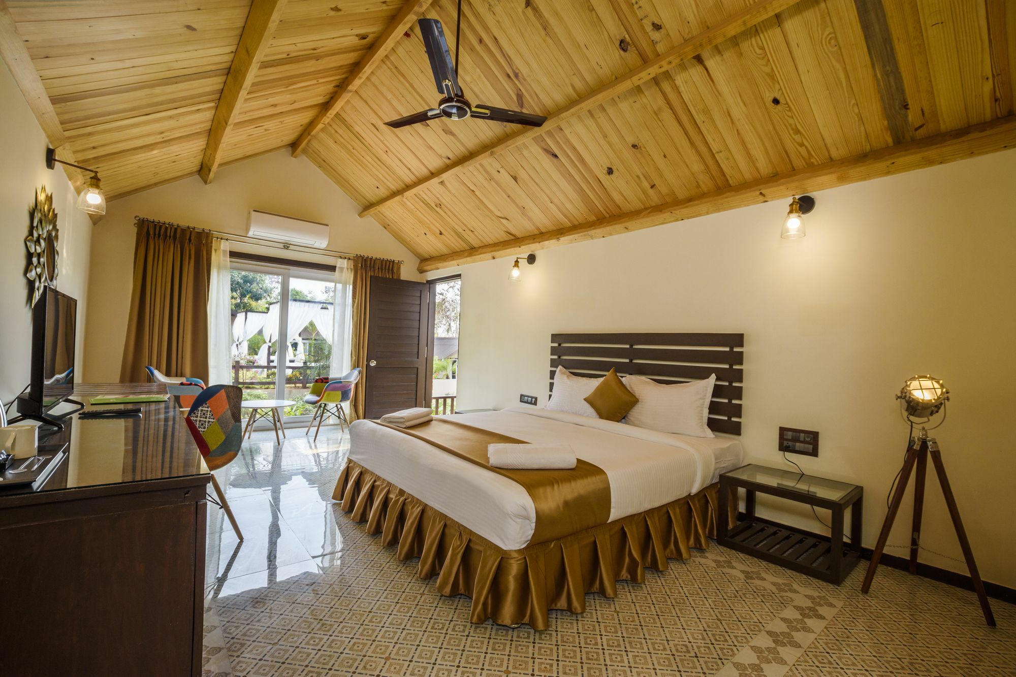 Stone Wood Resort, Mandrem Exterior foto