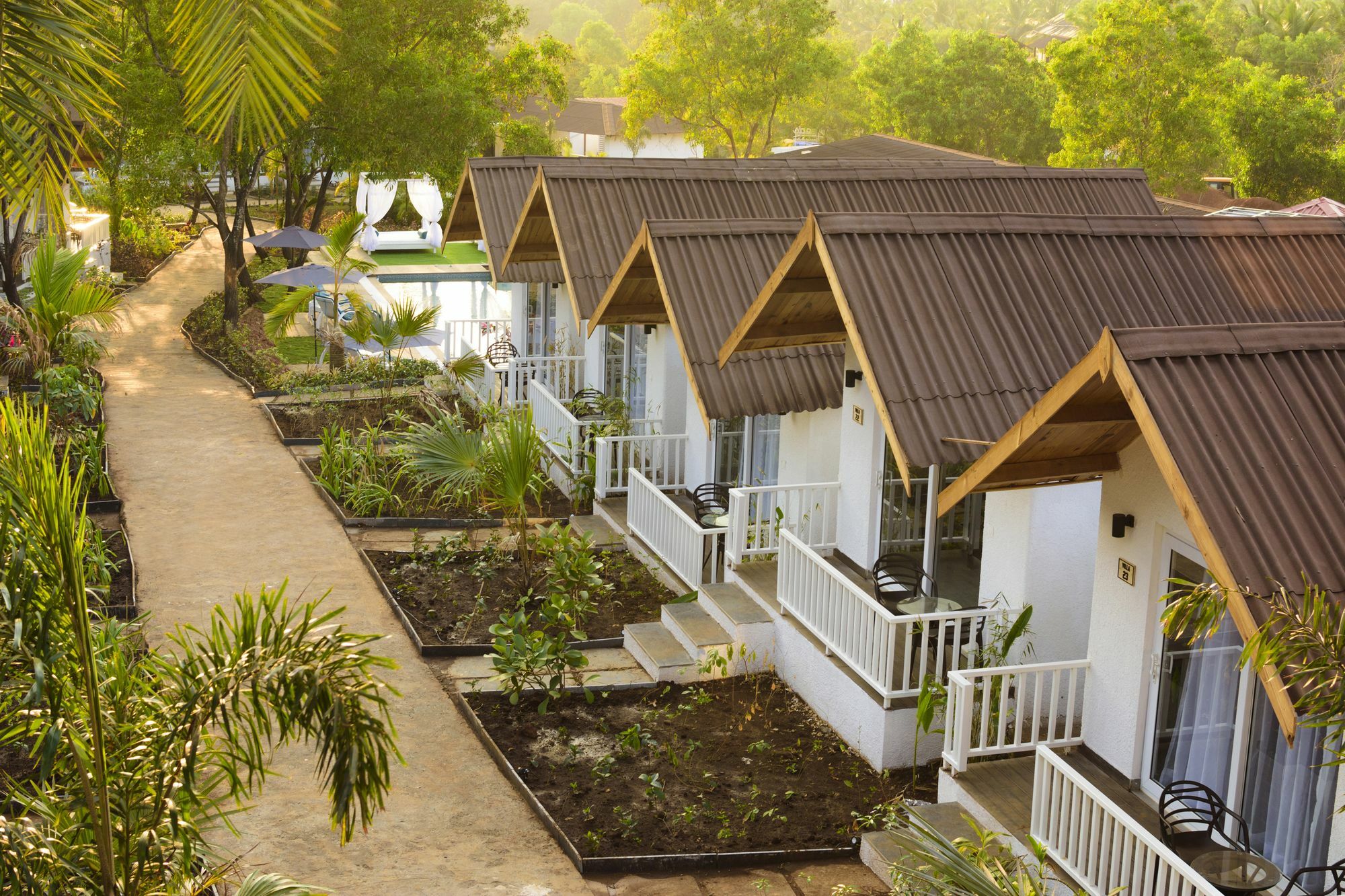 Stone Wood Resort, Mandrem Exterior foto